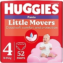 Парфумерія, косметика Трусики-підгузки Pants 4 Girl, 9-14 кг, 52 шт - Huggies