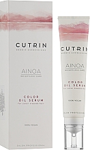 Олія-сироватка для волосся розгладжувальна "Блиск і сяйво" - Cutrin Ainoa Color Oil Serum — фото N2