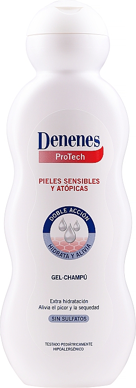 Гель-шампунь - Denenes Shower Gel Shampoo Atopic Skin — фото N1