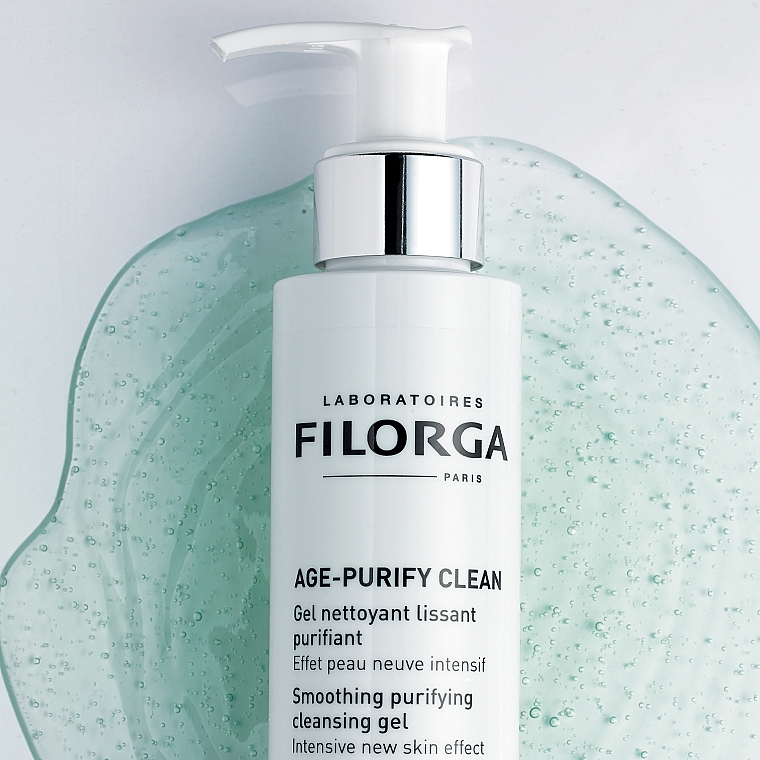 Очищающий гель для лица - Filorga Age-Purify Clean Smoothing Purifyinh Cleansing Gel — фото N6