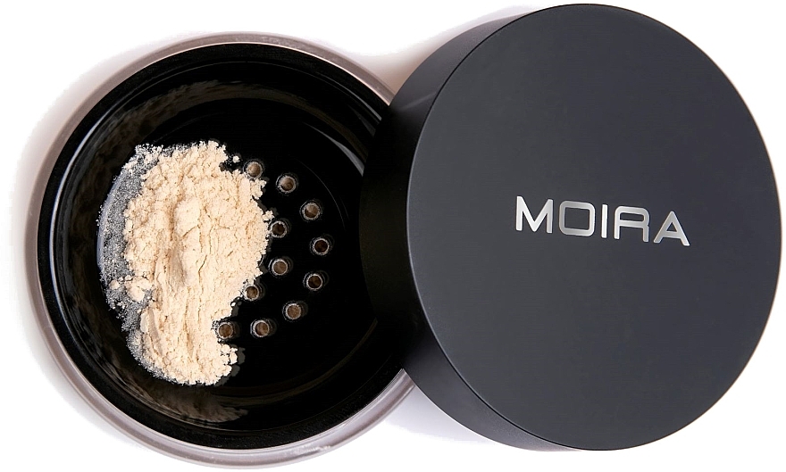 Рассыпчатая фиксирующая пудра для лица - Moira Loose Setting Powder — фото N1