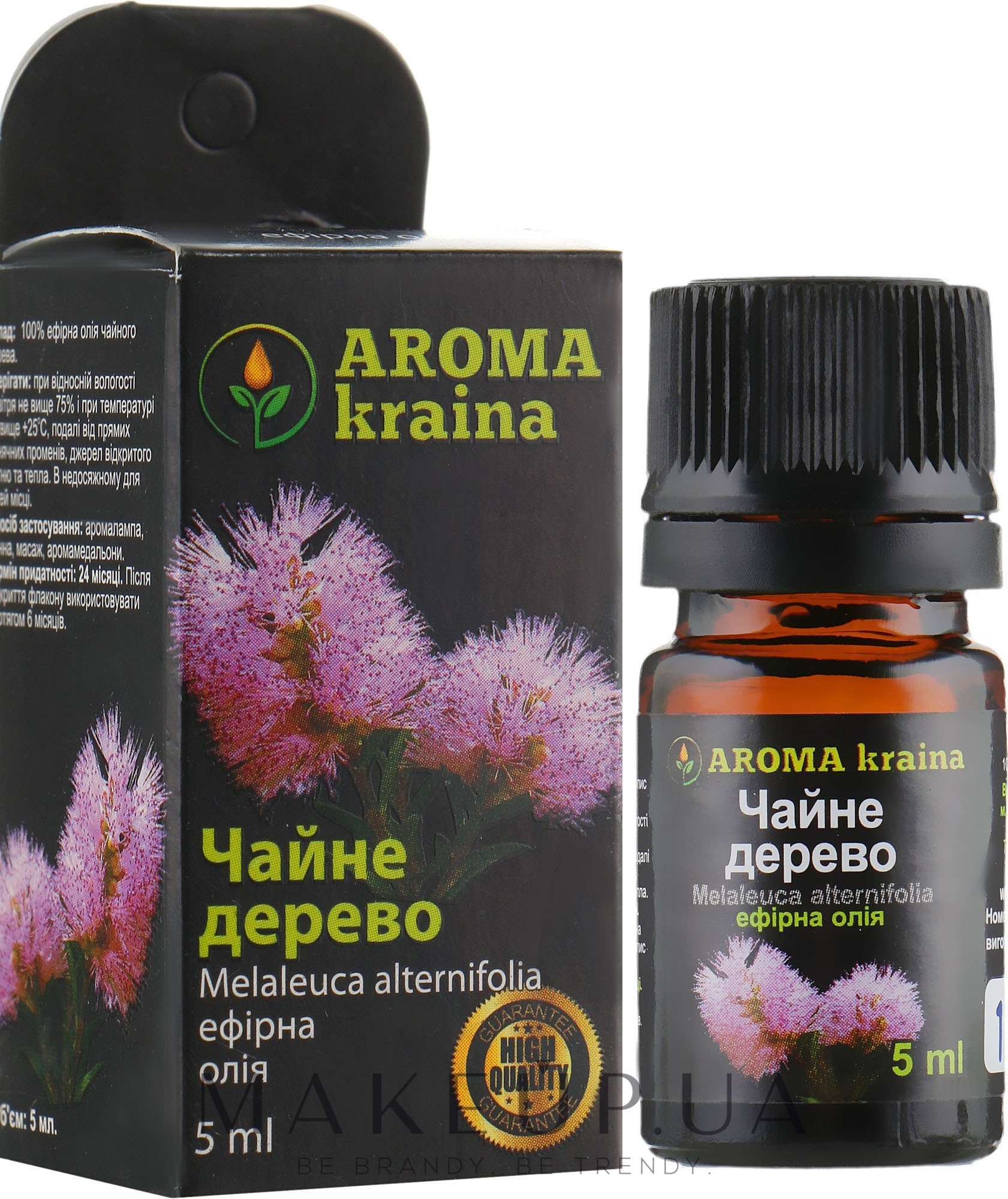 Эфирное масло "Чайное дерево" - Aroma kraina — фото 5ml