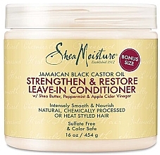 Парфумерія, косметика Незмивний кондиціонер для волосся - Shea Moisture Jamaican Black Castor Oil Strenghten & Restore Leave-in Conditioner