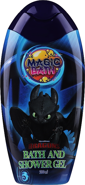 Гель для ванной и душа - EP Line Magic Bath Dragons Bath & Shower Gel — фото N1