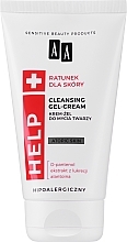 Очищающий крем-гель для лица - AA Help Cleansing Gel-Cream Atopic Skin — фото N1