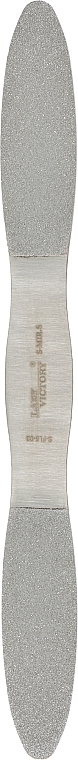 Пилка для нігтів, S-FL5-03 металева з алмазним напиленням, широка (4 робочих поверхні) - Lady Victory — фото N1