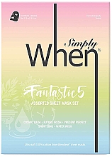 Парфумерія, косметика Набір - When Simply Fantastic Five Assorted Set (5xmask/23ml)
