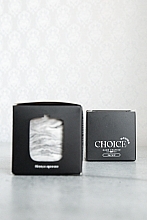 Парфюмированная свеча "Barbe A Papa", мрамор - Choice Aroma Candle (мини) — фото N4