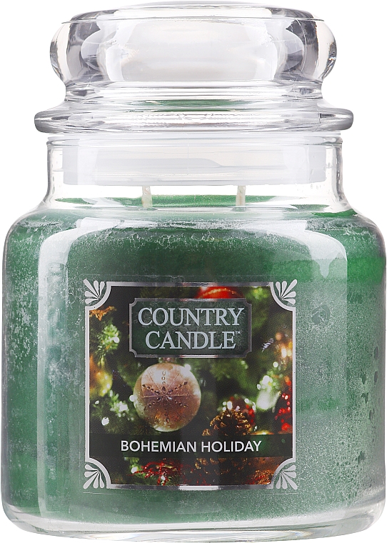 Ароматическая свеча в банке - Country Candle Bohemian Holiday — фото N1