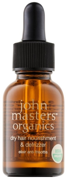 Олія для догляду за шкірою та для вирівнювання волосся - John Masters Organics Dry Hair Nourishment & Defrizzer — фото N1