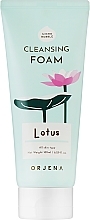 Парфумерія, косметика Очищувальна пінка для обличчя з лотосом - Orjena Cleansing Foam Lotus