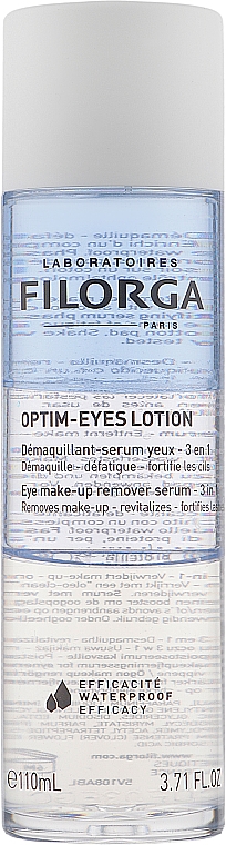 Сыворотка-лосьон для снятия макияжа - Filorga Optim-eyes Lotion Eye Make-up Remover Serum — фото N1