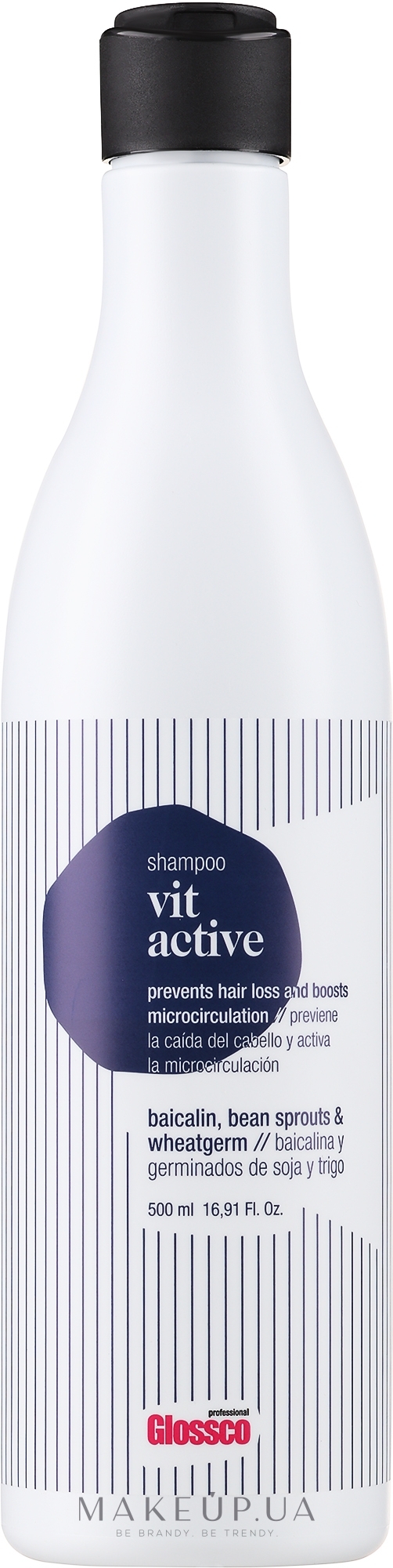 Шампунь проти випадіння волосся - Glossco Treatment Vit Active Shampoo — фото 500ml
