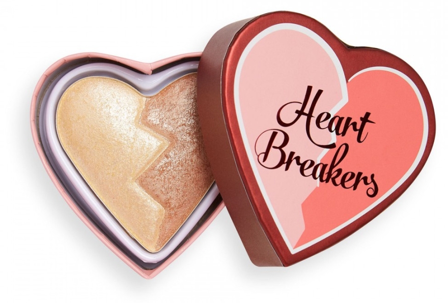 Хайлайтер - I Heart Revolution Heart Breakers Powder Highlighter — фото N1