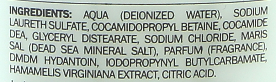 Шампунь з сіллю Мертвого моря - Premier Minerals To Go Salt Shampoo — фото N3