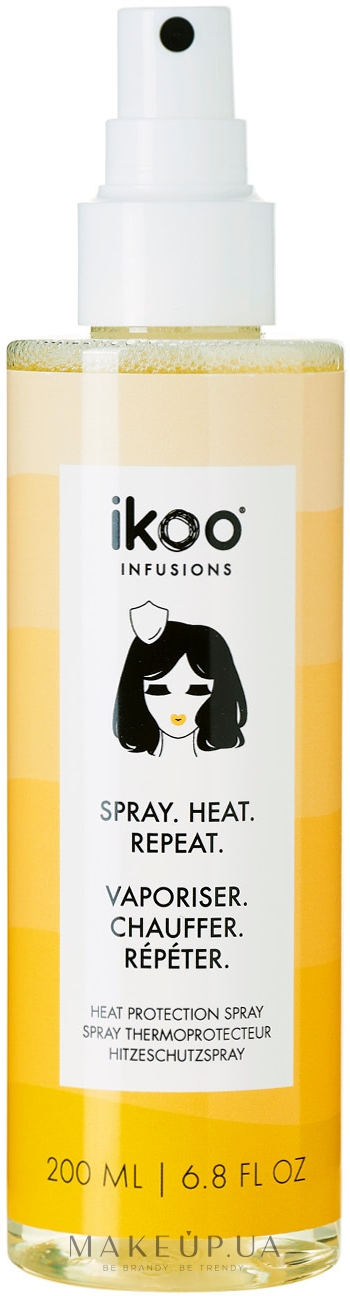 Спрей-термозахист для волосся - Ikoo Infusions Heat Protection Spray — фото 200ml