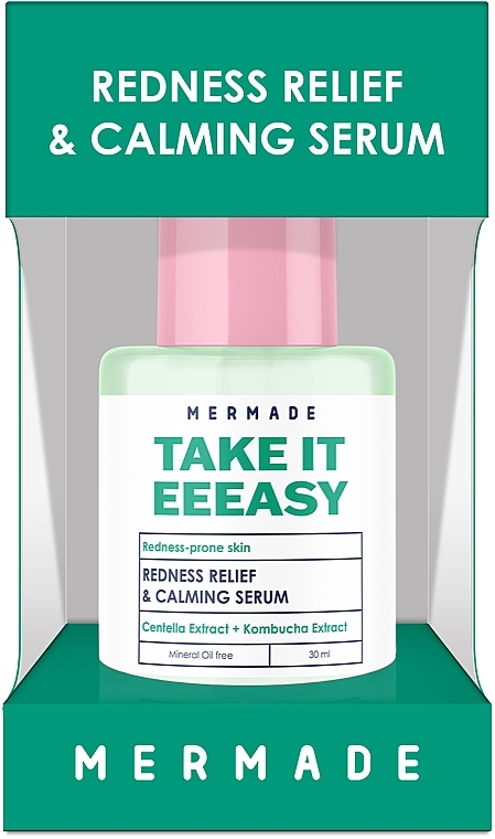 Заспокійлива сироватка для обличчя - Mermade Take It Easy Centella & Kombucha Extracts — фото N2