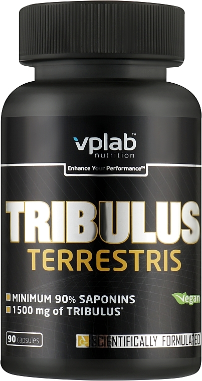 Харчова добавка в капсулах - VPLab Tribulus Terrestris — фото N1