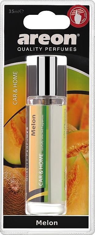 Аромадиффузор для авто "Дыня" - Areon Perfume Blister Melon — фото N1