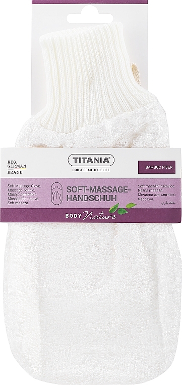 Мочалка для мягкого массажа - Titania Soft Massage Handschuh — фото N1