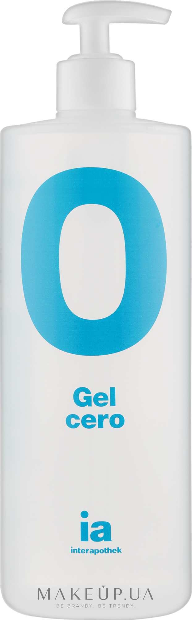 Гель для душа "0%" для чувствительной кожи с дозатором - Interapothek Gel Cero — фото 750ml