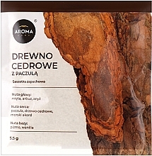 Aroma Home Basic Cedar Wood With Patchouli - Ароматическое саше — фото N1