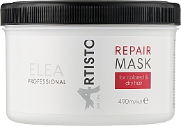 Маска восстанавливающая для окрашенных волос - Elea Professional Artisto Repair Mask For Colored & Dry Hair — фото N1