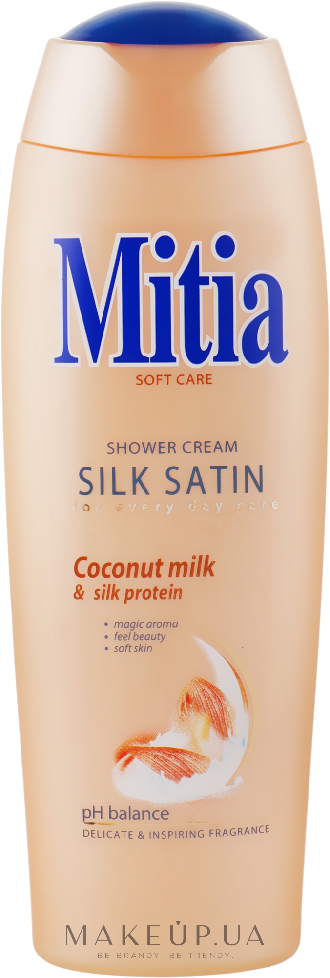 Крем-гель для душа "Шелк и сатин" - Mitia Silk Satin Shower Cream — фото 400ml
