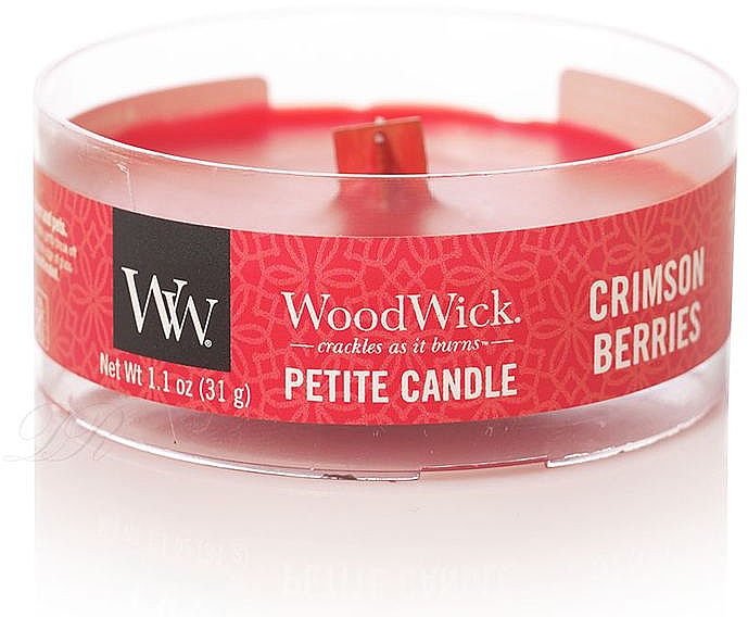 Ароматическая свеча - WoodWick Crimson Berries Scented Candle — фото N1
