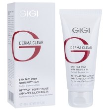 Парфумерія, косметика Мус-гель з саліциловою кислотою 2% - Gigi Derma Clear Skin Face Wash With Salicylic Acid 2%