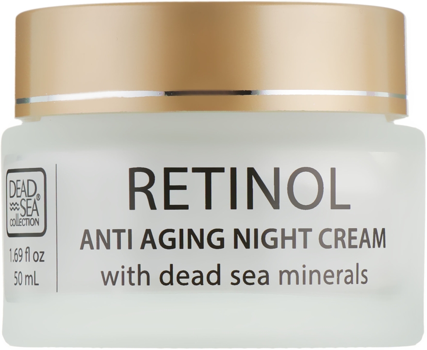 Купити Нічний крем проти старіння з ретинолом і мінералами Мертвого моря - Dead...
