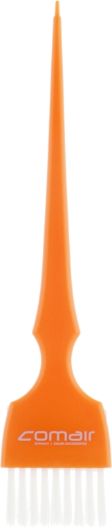 Кисть для окрашивания волос "Rainbow", средняя, оранжевая - Comair — фото N1