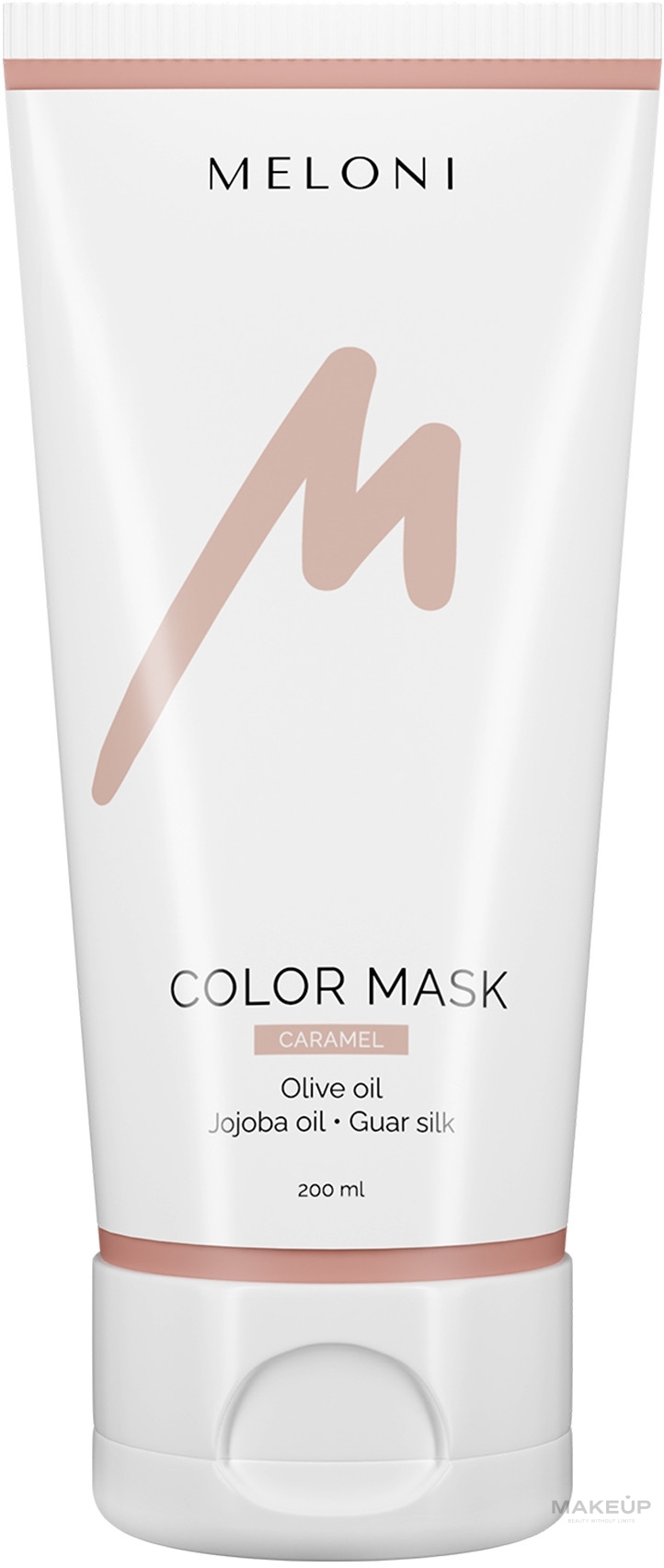 Тонирующая маска для волос - Meloni Color Mask — фото Caramel