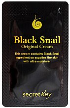 Духи, Парфюмерия, косметика Крем с экстрактом черной улитки - Secret Key Black Snail Original Cream (пробник)