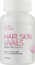 Парфумерія, косметика Вітамінний комплекс для шкіри, волосся та нігтів, капсули - VPLab Ultra Women’s Hair, Skin & Nails