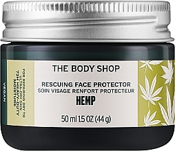 Захисний крем для обличчя з олією насіння коноплі - The Body Shop Hemp Rescuing Face Protector — фото N1