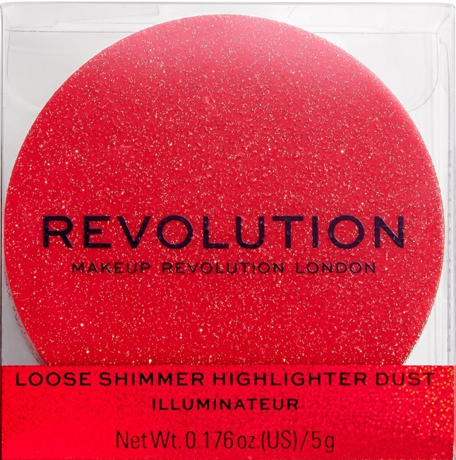 Хайлайтер для лица - Makeup Revolution Shimmer Dust — фото N1