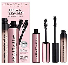 Набор для макияжа - Anastasia Beverly Hills Brow & Brag Duo Brow & Eye Kit (mascara/10ml + brow/gel/7.85ml) — фото N1