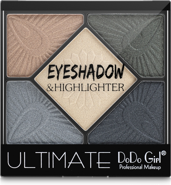 Палетка для макияжа - DoDo Girl Ultimate Eyeshadow & Highlighter — фото N2