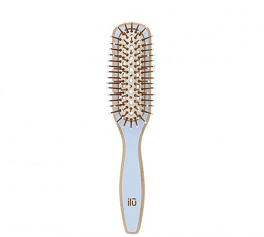 Щетка для волос "BambooM. True Blue" - Ilu Bamboo Hair Brush — фото N1