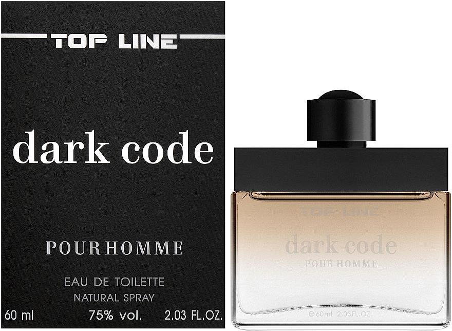 Aroma Parfume Top Line Dark Code - Туалетная вода — фото N2