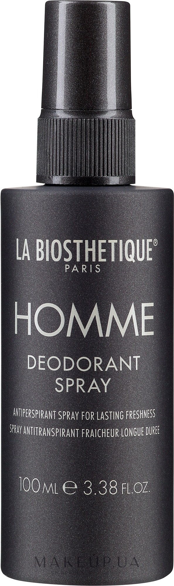 Освіжальний дезодорант-спрей тривалої дії - La Biosthetique Homme Deodorant Spray — фото 100ml