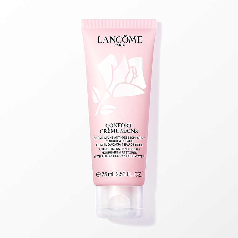 Крем для зволоження й відновлення шкіри рук з екстрактом меду акації й трояндовою водою - Lancome Confort