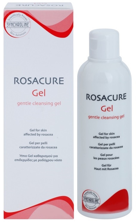 Мягкий очищающий гель для чувствительной кожи склонной к покраснениям - Synchroline Rosacure Cleansing Gel — фото N1