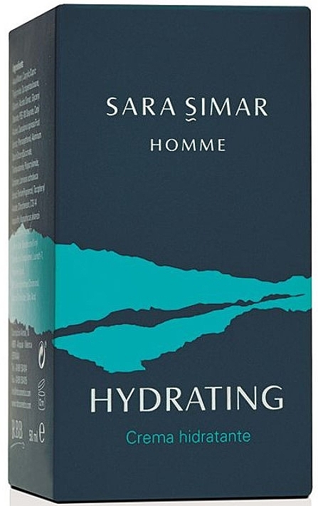 Зволожувальний крем для обличчя - Sara Simar Men Hydrating Cream — фото N2