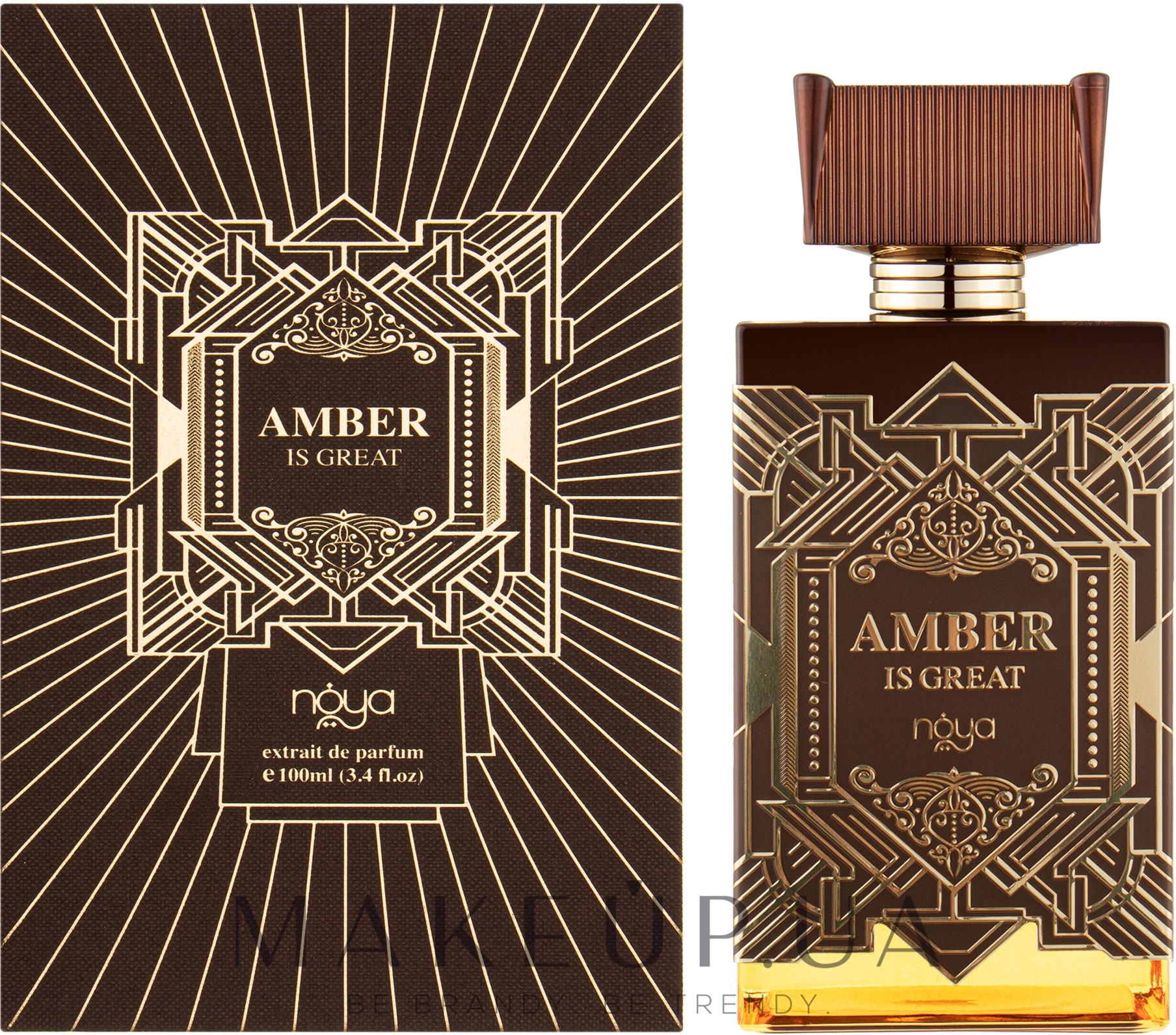 Afnan Perfumes Noya Amber Is Great - Парфюмированная вода — фото 100ml