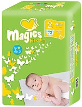 Парфумерія, косметика Підгузки Magics Flexidry 2 Mini 3-6 кг, 72 шт. - Magics