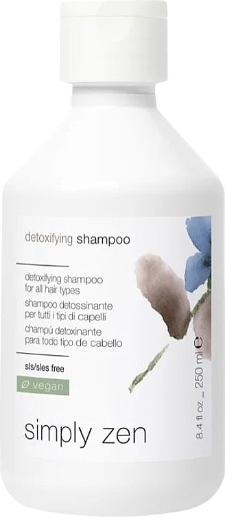 Веганский детоксифицирующий шампунь для волос - Z. One Concept Simply Zen Detoxifying Shampoo Vegan — фото N1