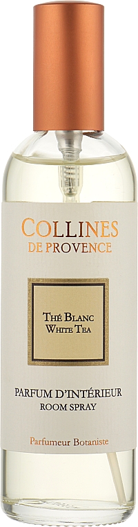 Спрей для будинку "Білий чай" - Collines De Provence White Tea Home Perfume — фото N1
