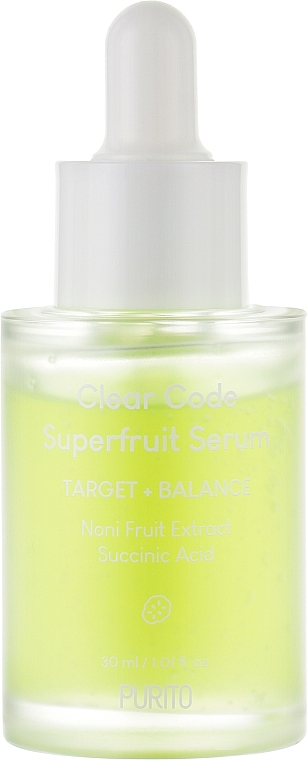 Балансувальна сироватка для обличчя - Purito Clear Code Superfruit Serum — фото N1